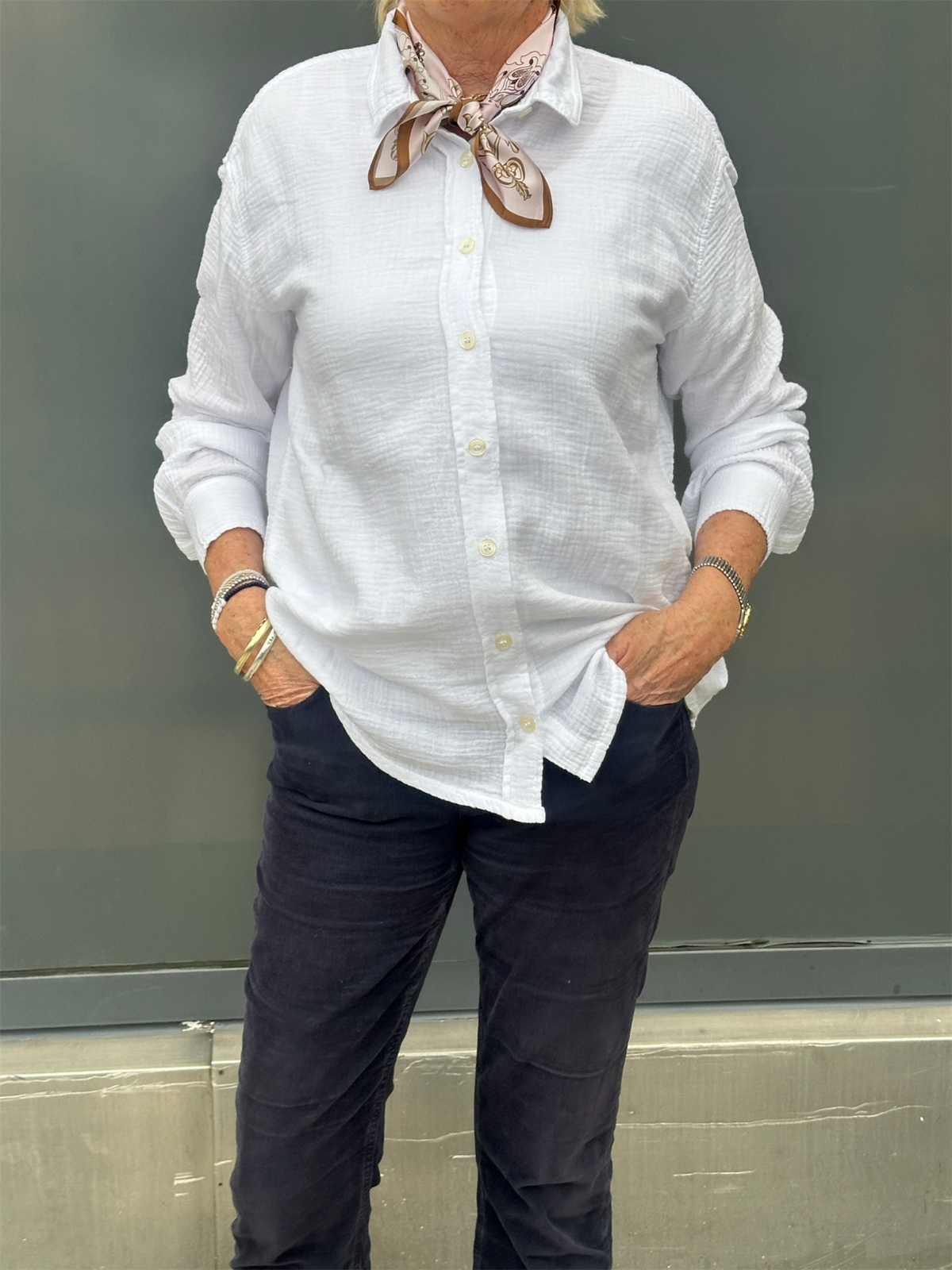 Rosalie Shirt - White