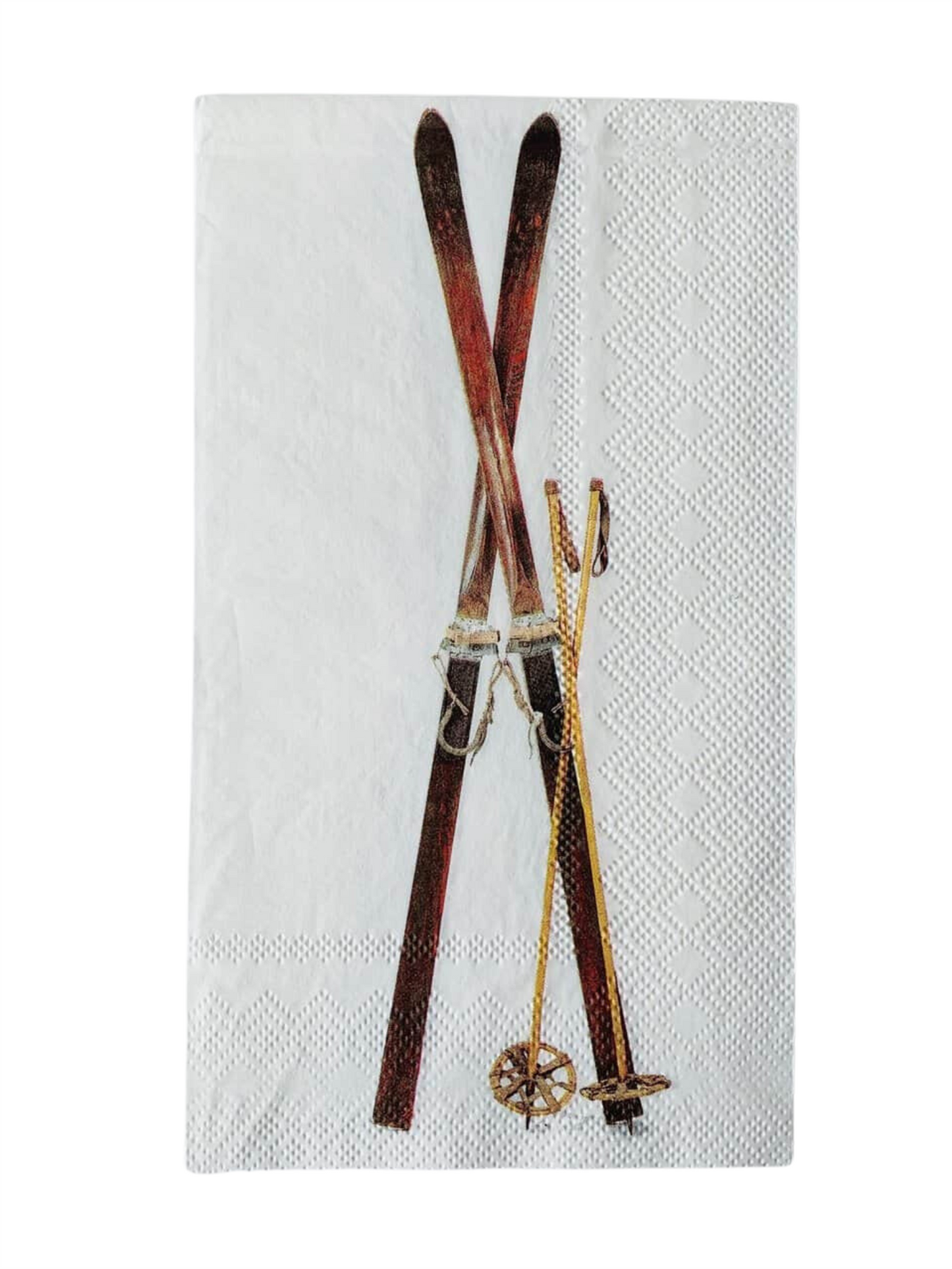 Servietter - Ski & Staver 33x40cm