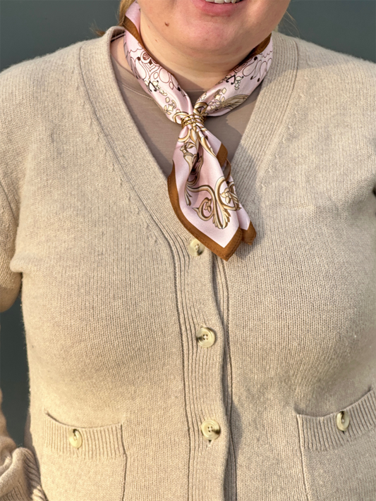 Bonita Scarf - Pale Rose