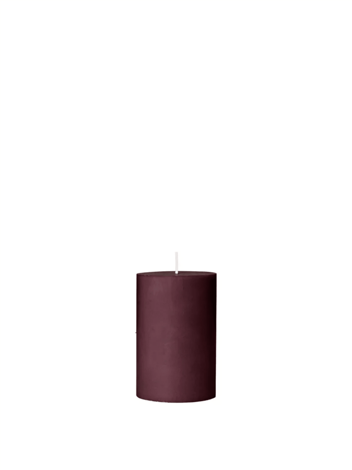 Eco Pillar Candle 10cm - Wine Berry - at home