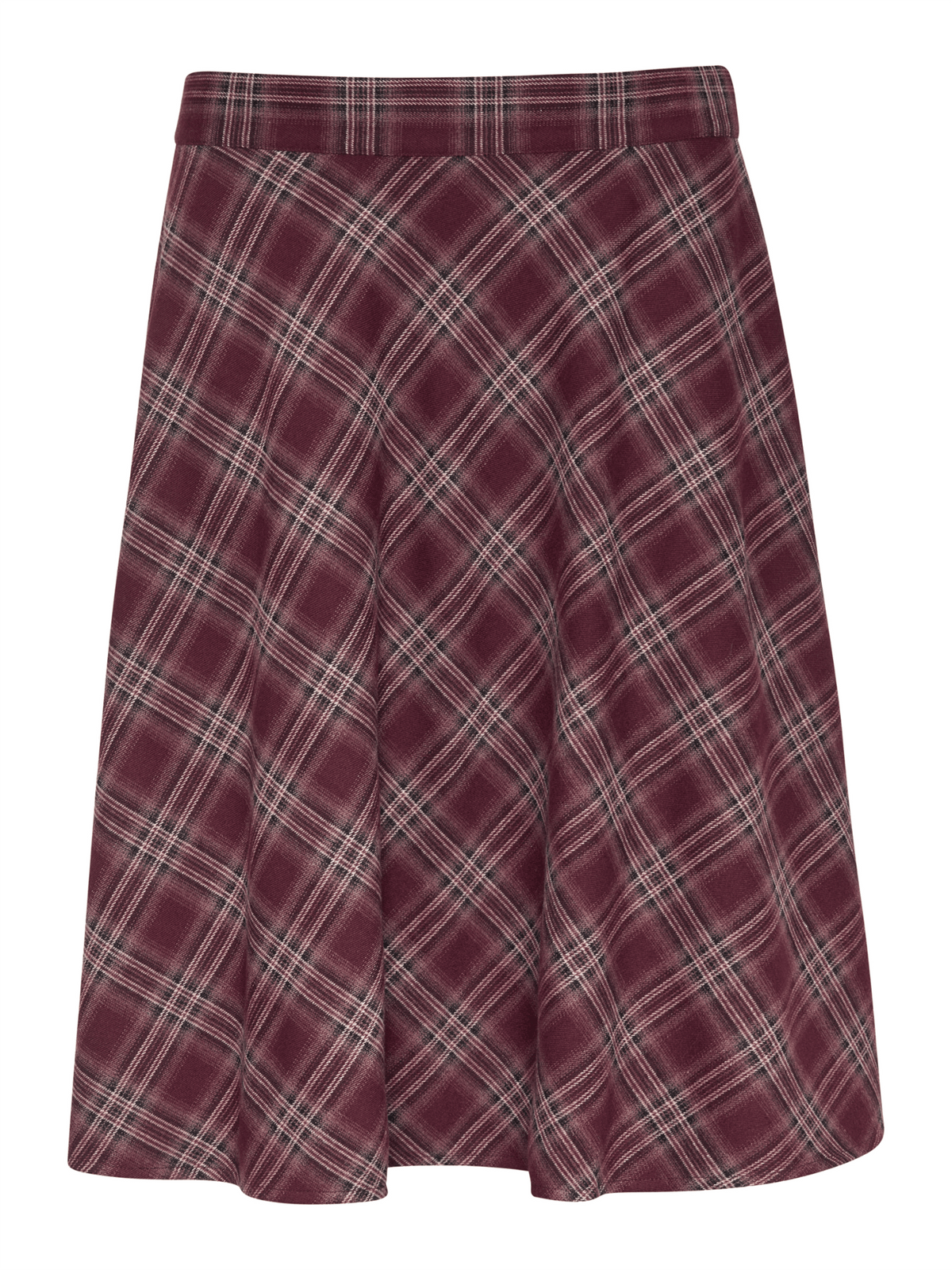 Ellie Skirt - Wine - at home