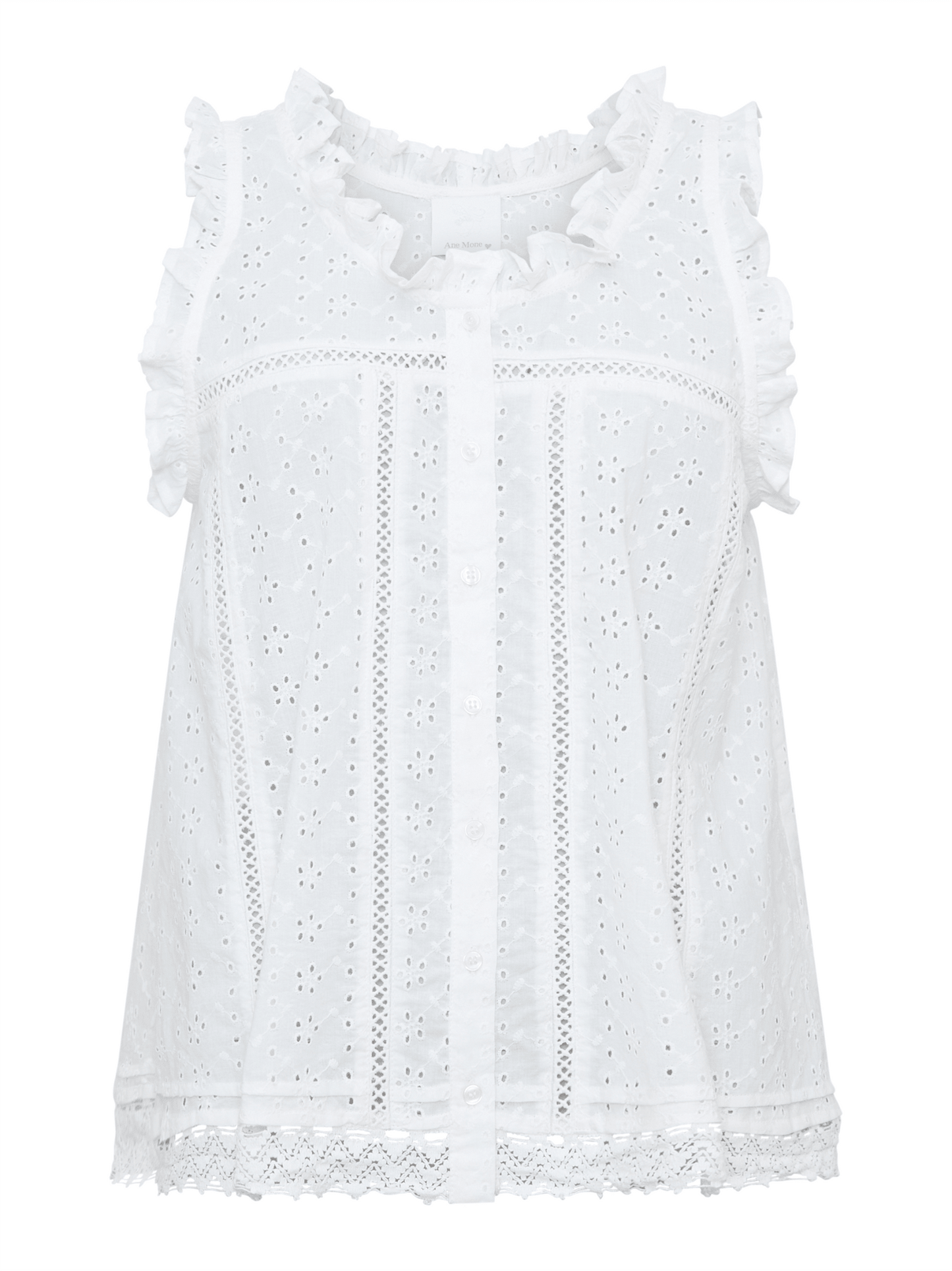 Ember Blouse - White - at home