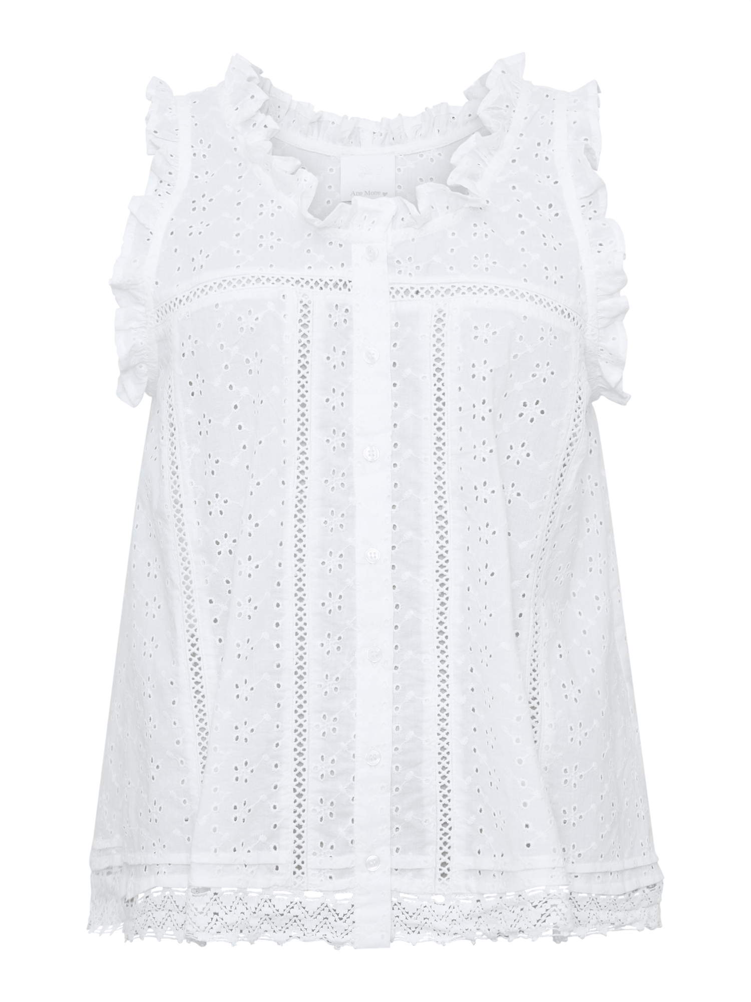 Ember Blouse - White - at home