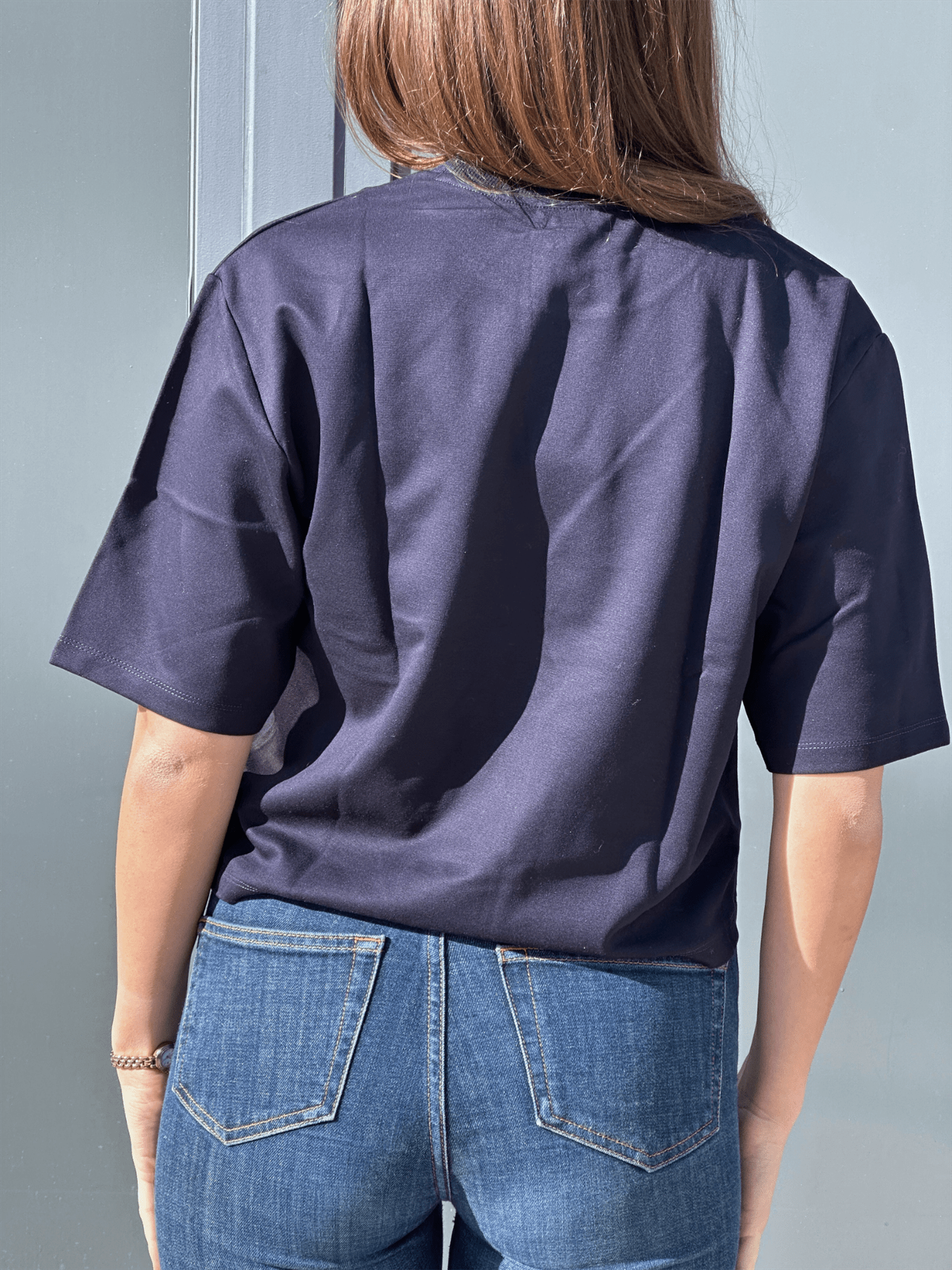 Emrys - M T-shirt - Night Sky - at home