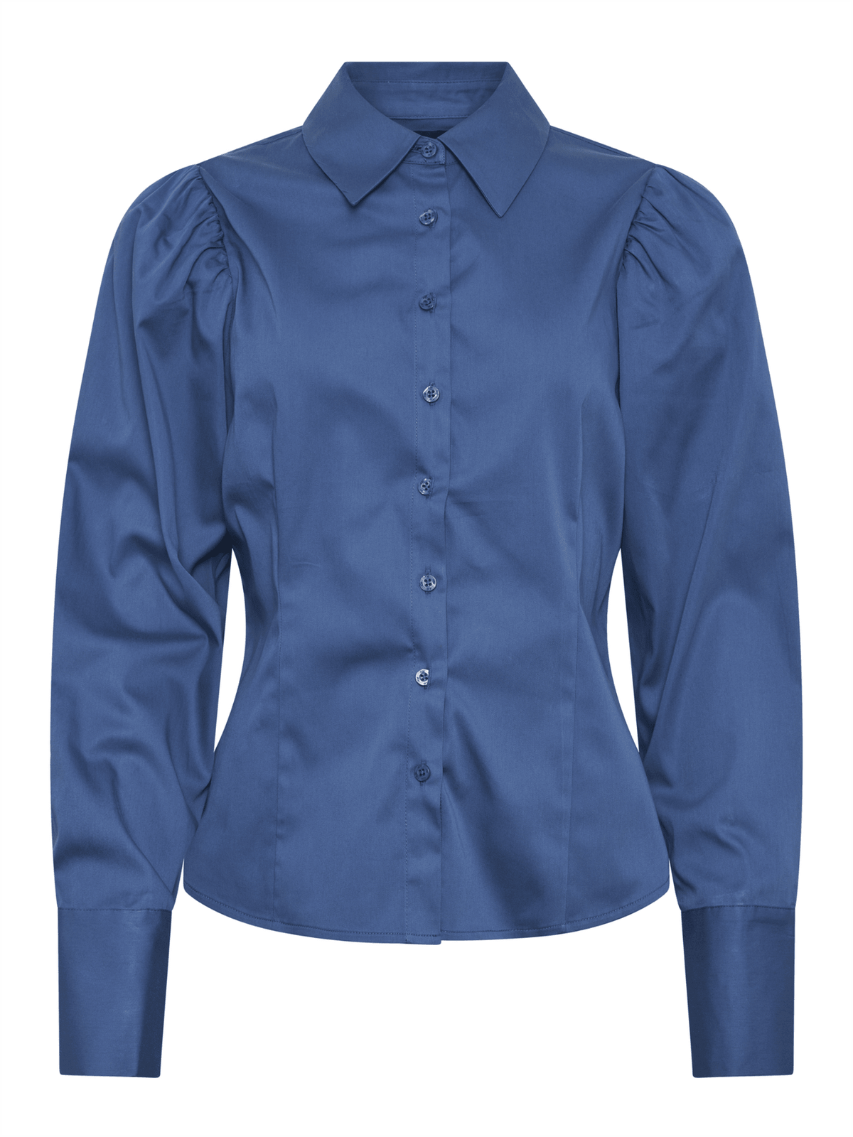 Esther Blouse - Shaded Blue - at home