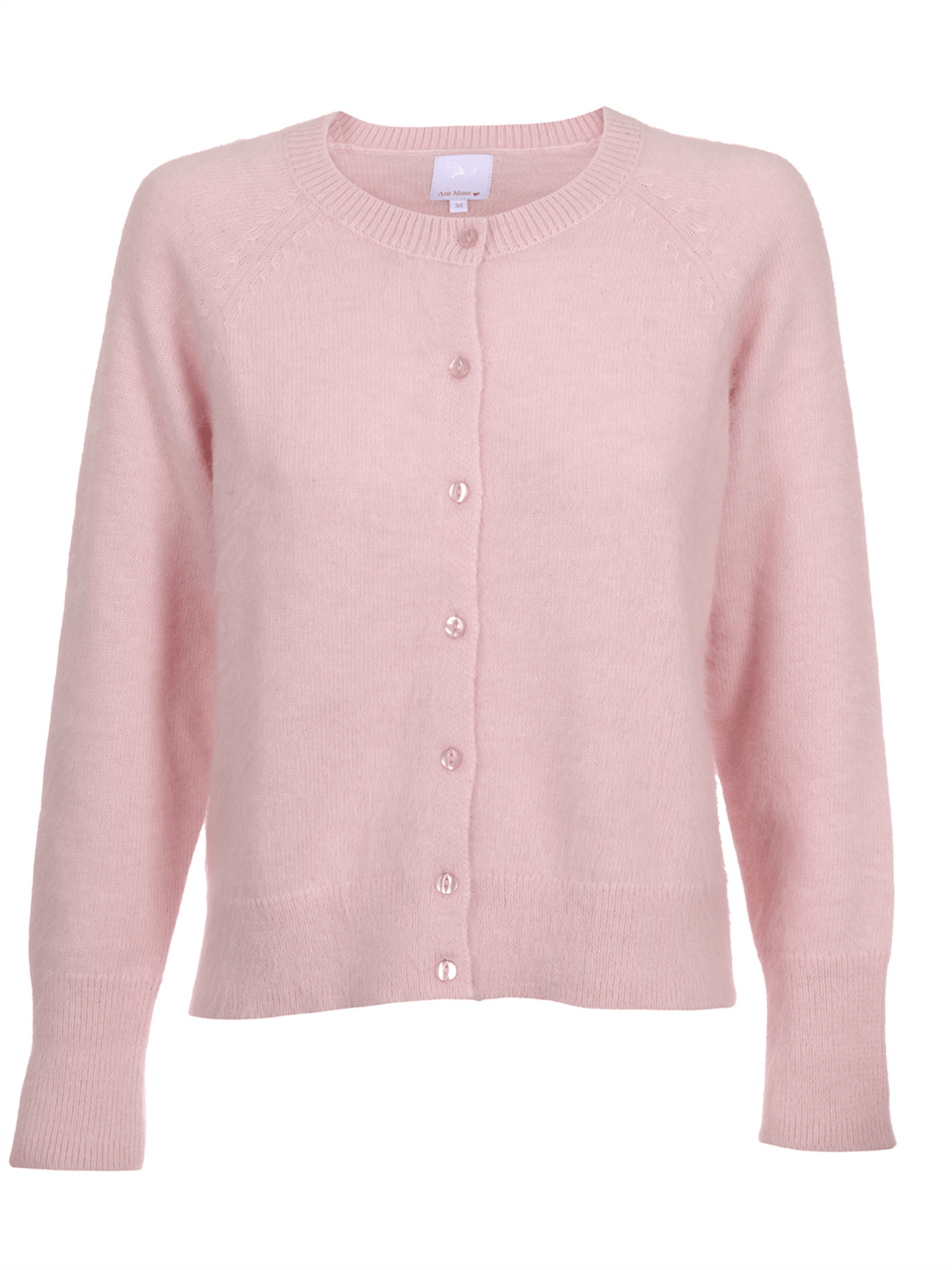 Eva Cardigan - Pink - at home