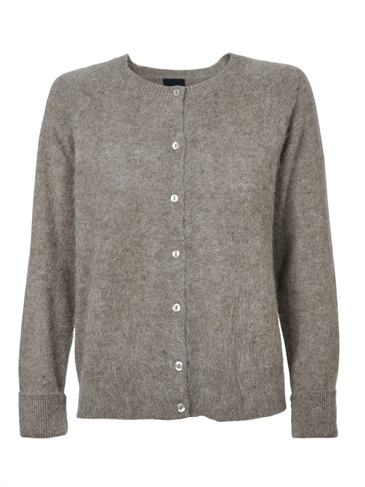 Eva Cardigan - Praline - at home