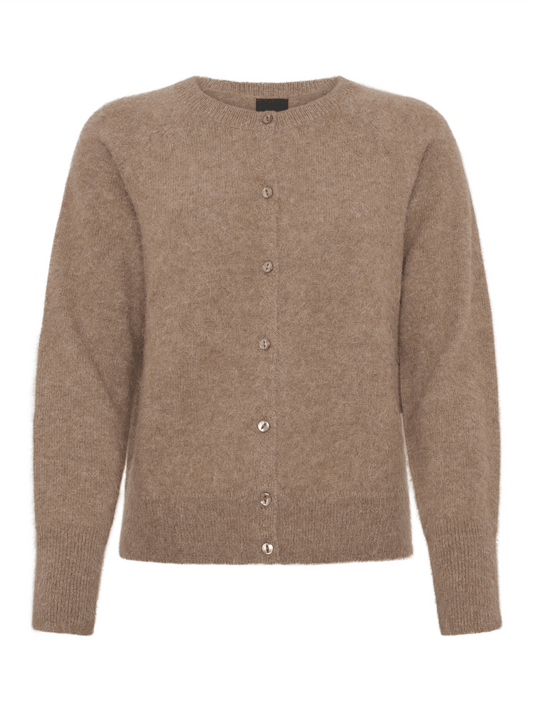Eva Cardigan - Terracotta - at home