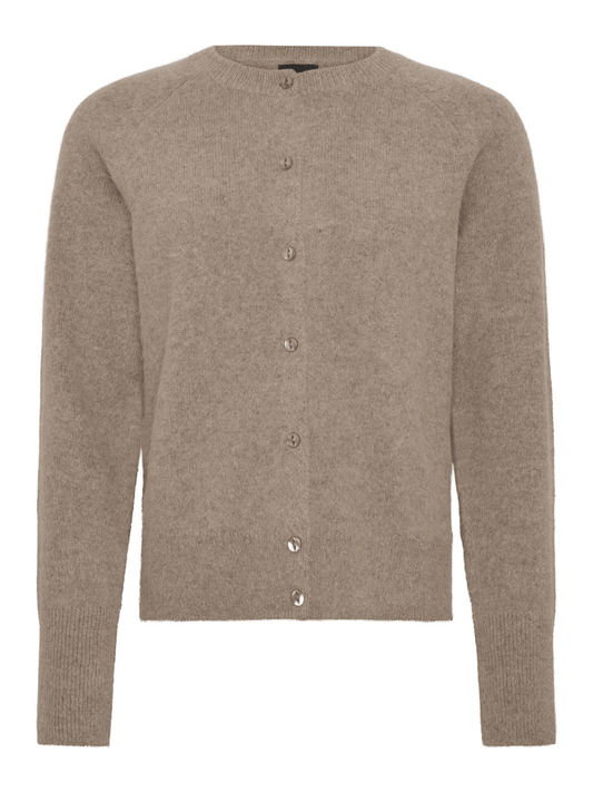 Eva Cardigan - Walnut - at home