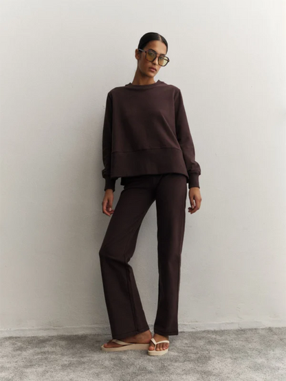 Sadie Sweater - Dark Brown
