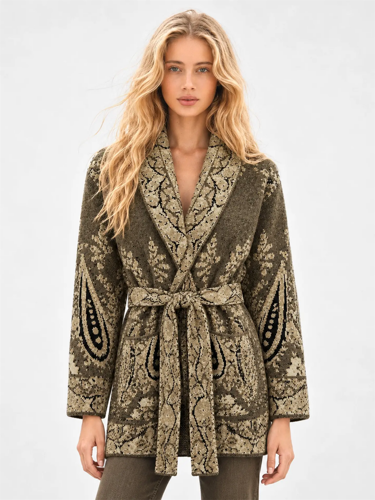 Nadini Vest - Taupe