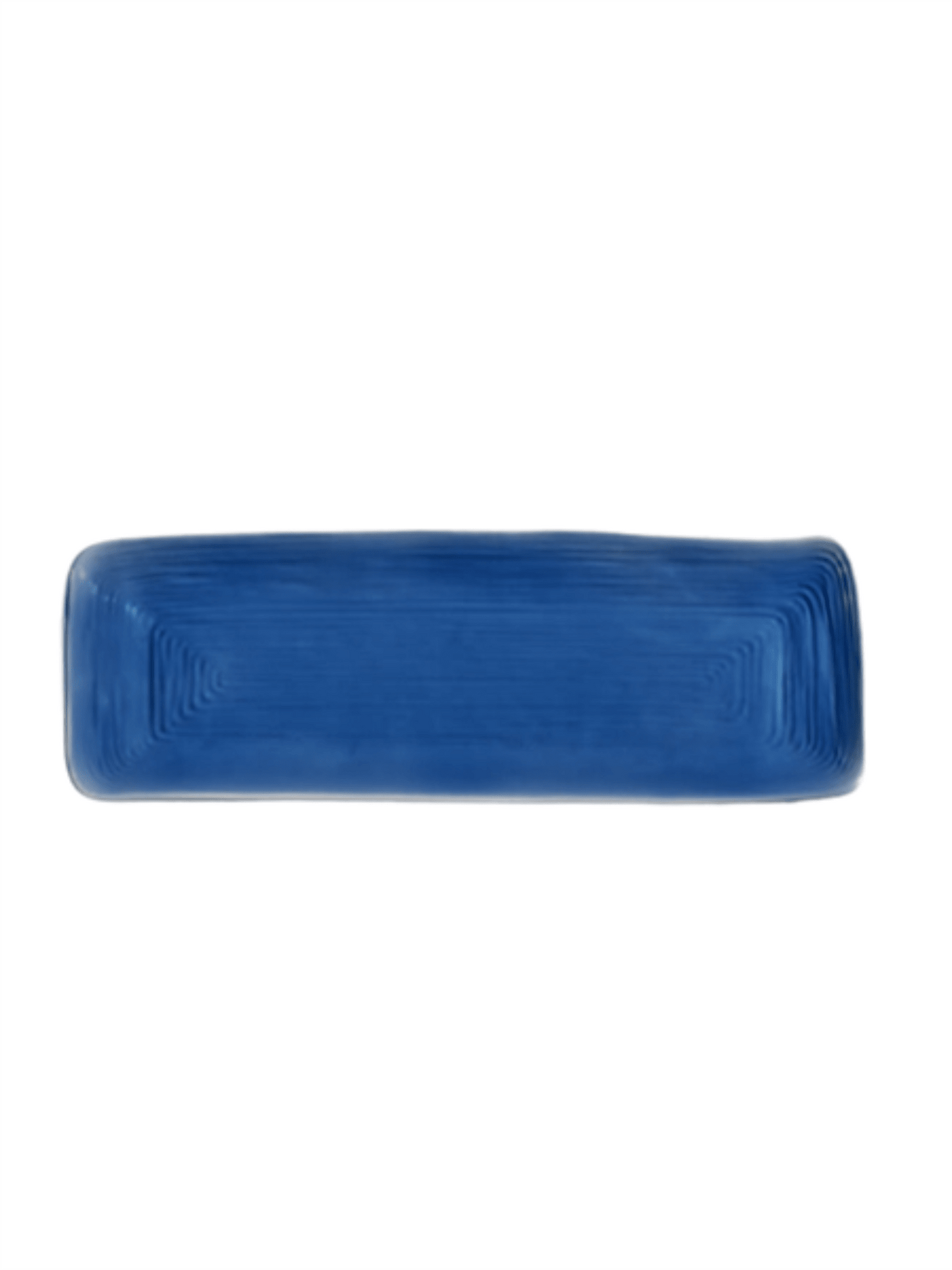 Fat Rektangulært 34cm Colour - Blue - at home
