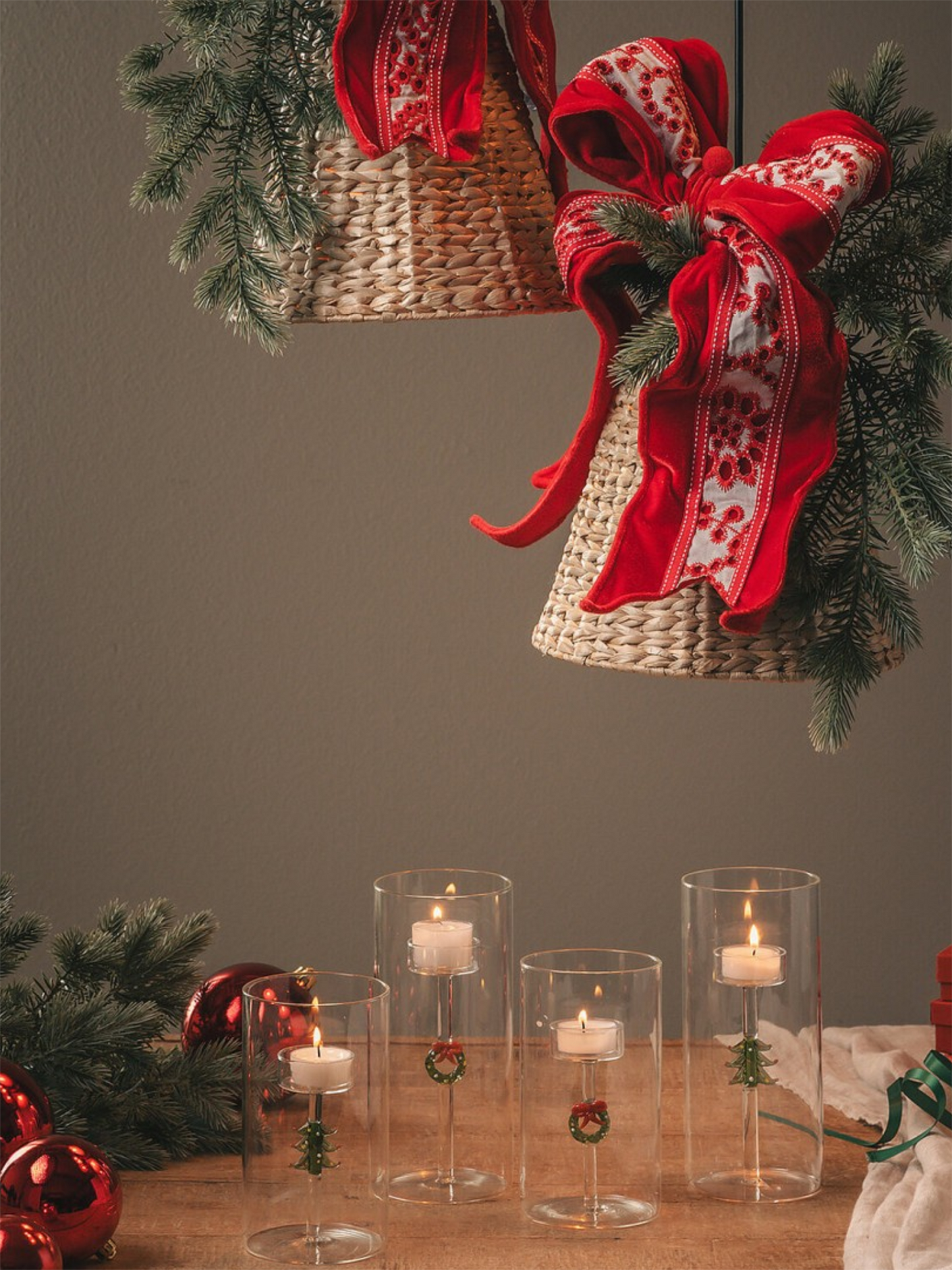 Lysholder - Juletre Stor