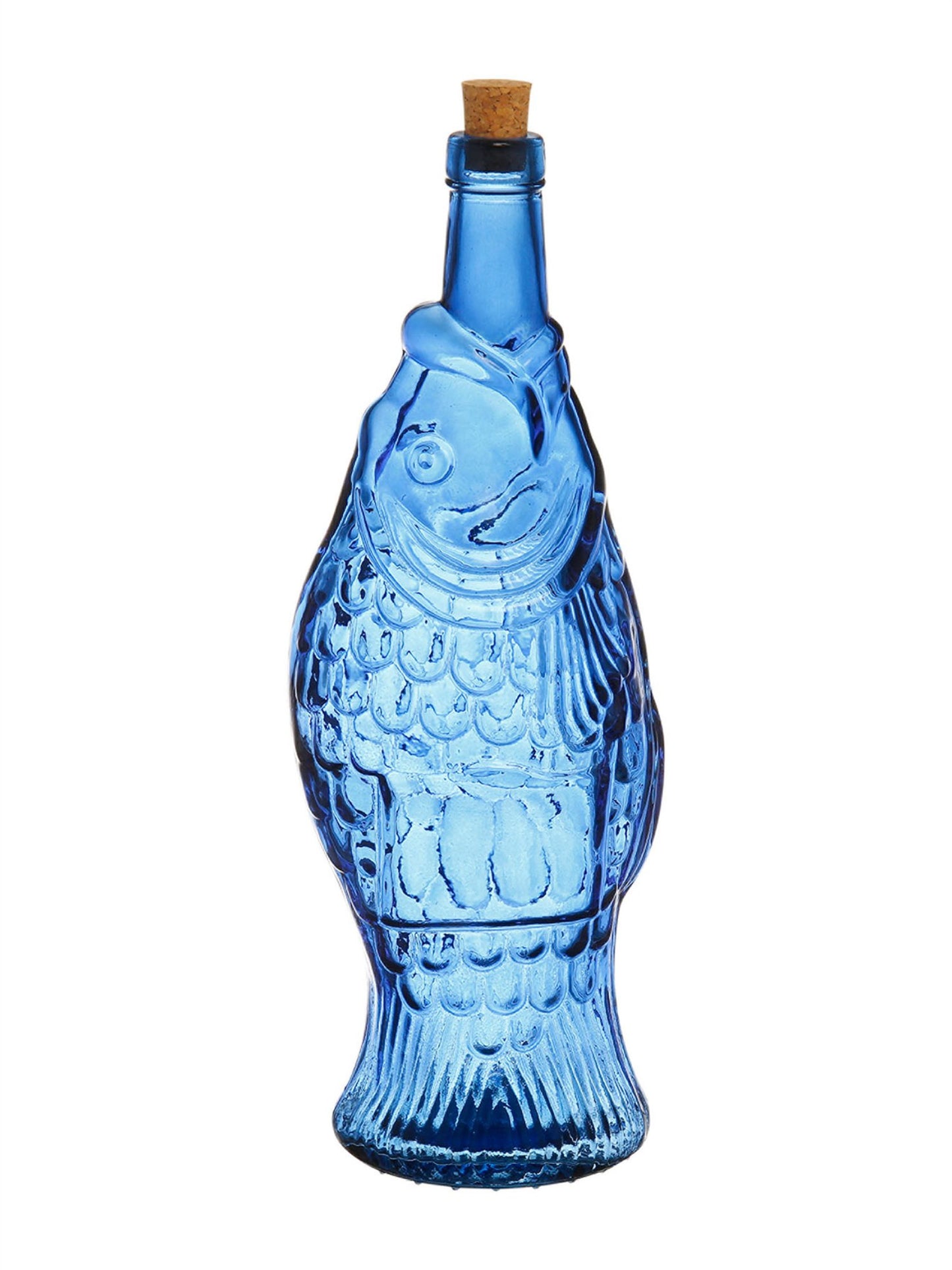 Fish Bottle - Poisson Blue - at home