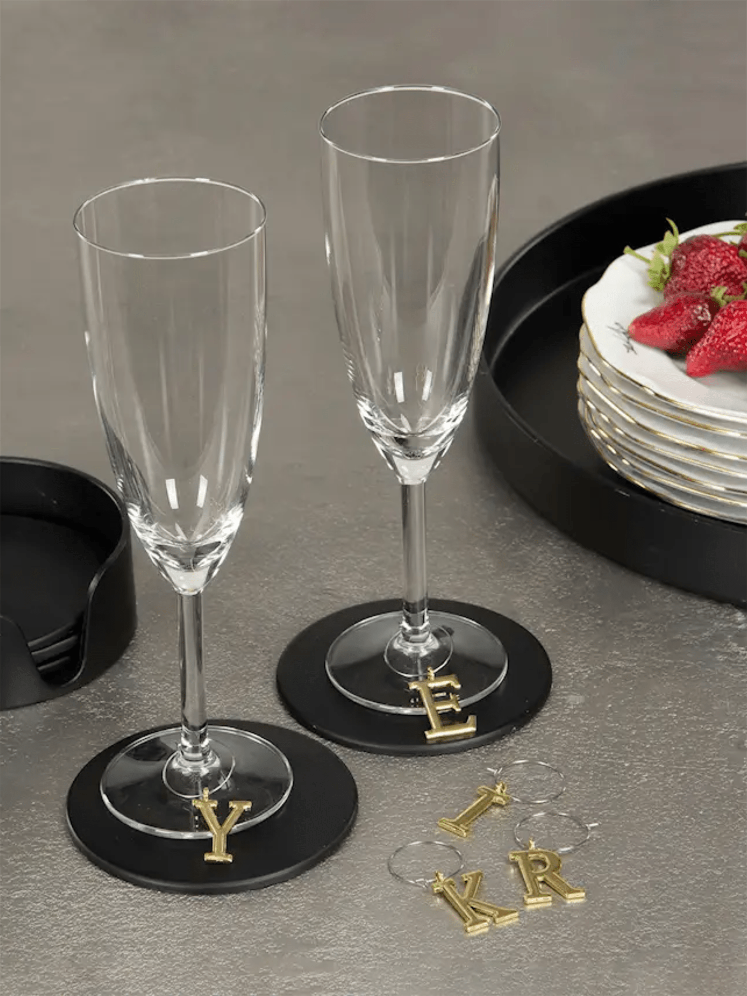 Glassmarkør - Enjoy Gull 10stk - at home