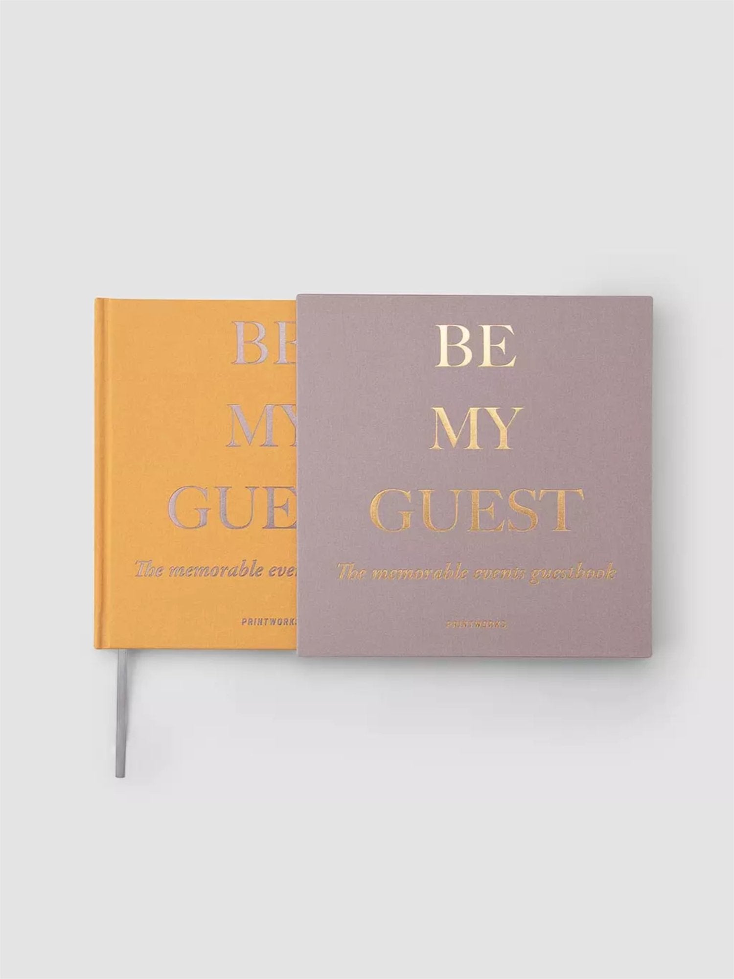 Guest Book - Beige/Yellow - at home