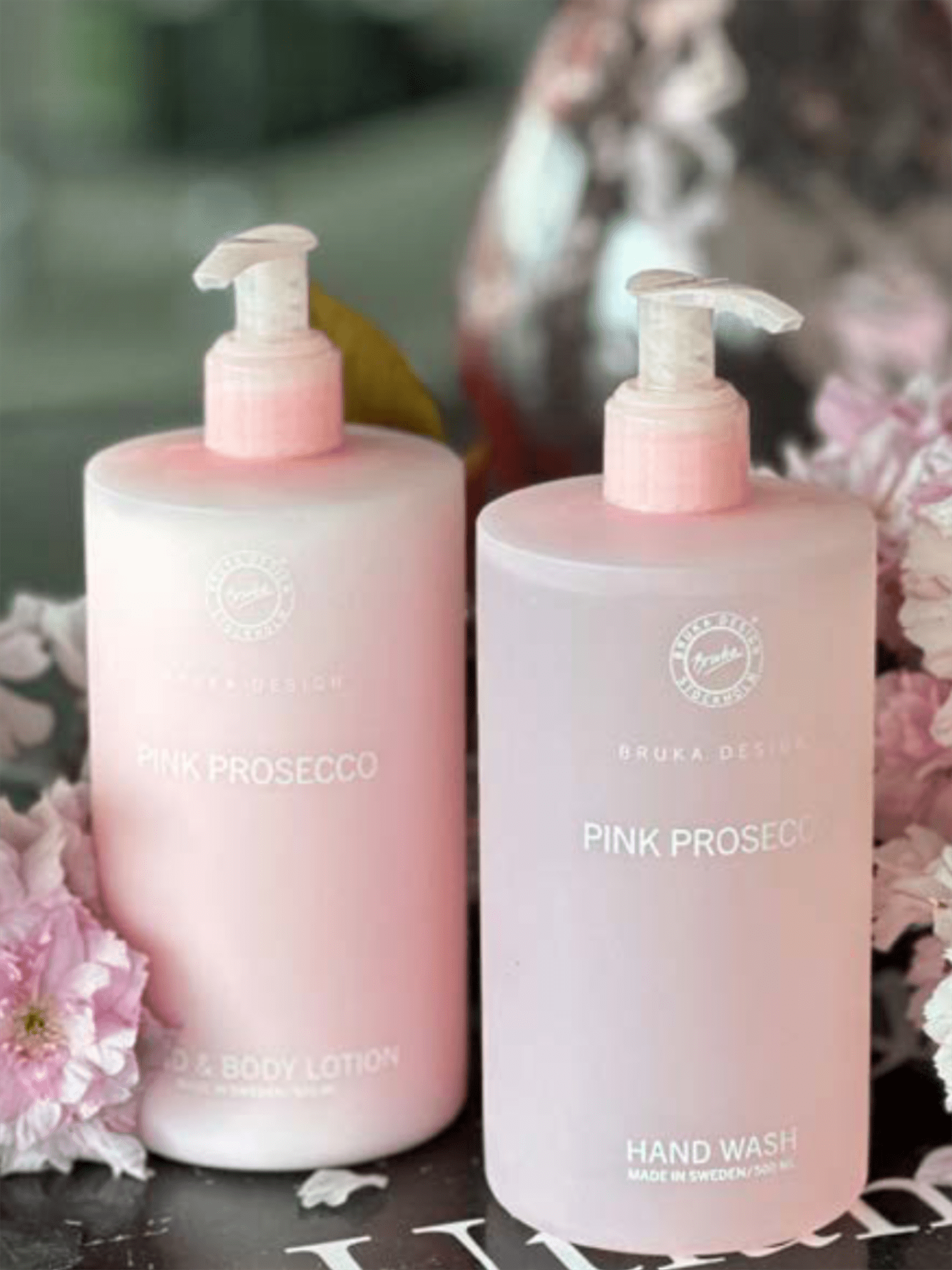 Hand & Body Lotion - Pink Prosecco - at home