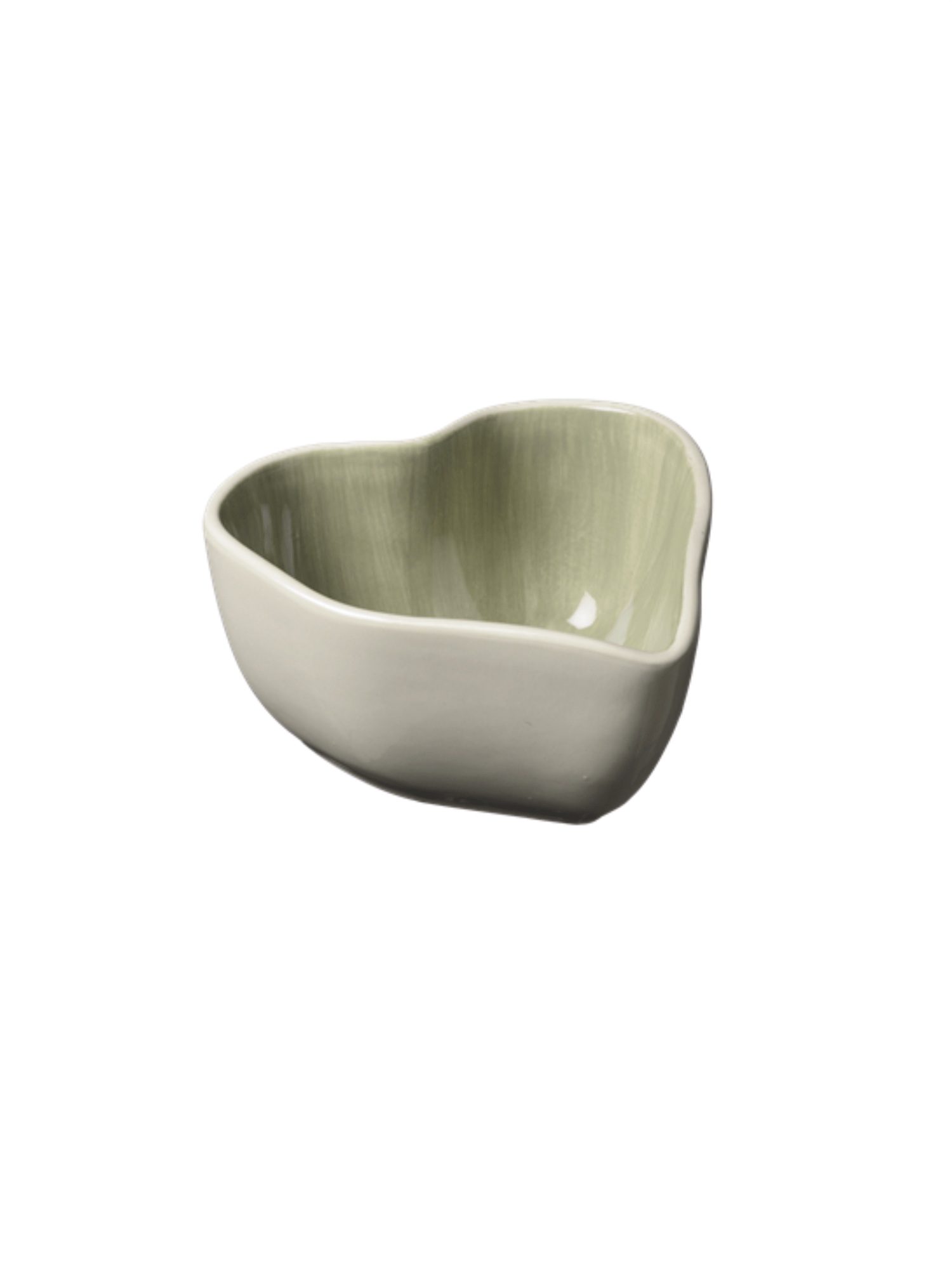 Hjerte Skål 15x8cm - Sage - at home
