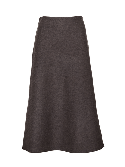 Ine Skirt - Brown - at home