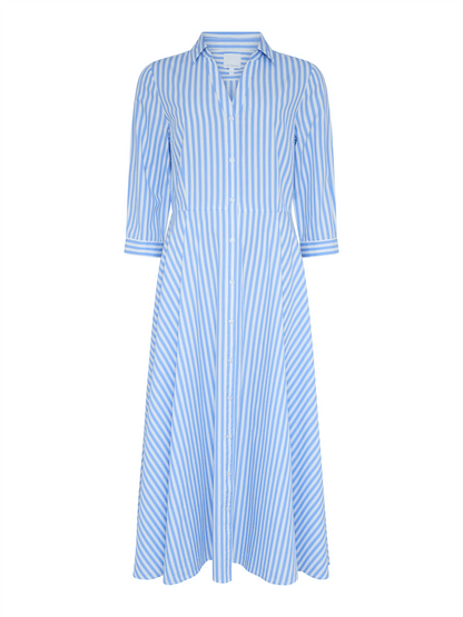 Isabelle Dress - Blue - at home