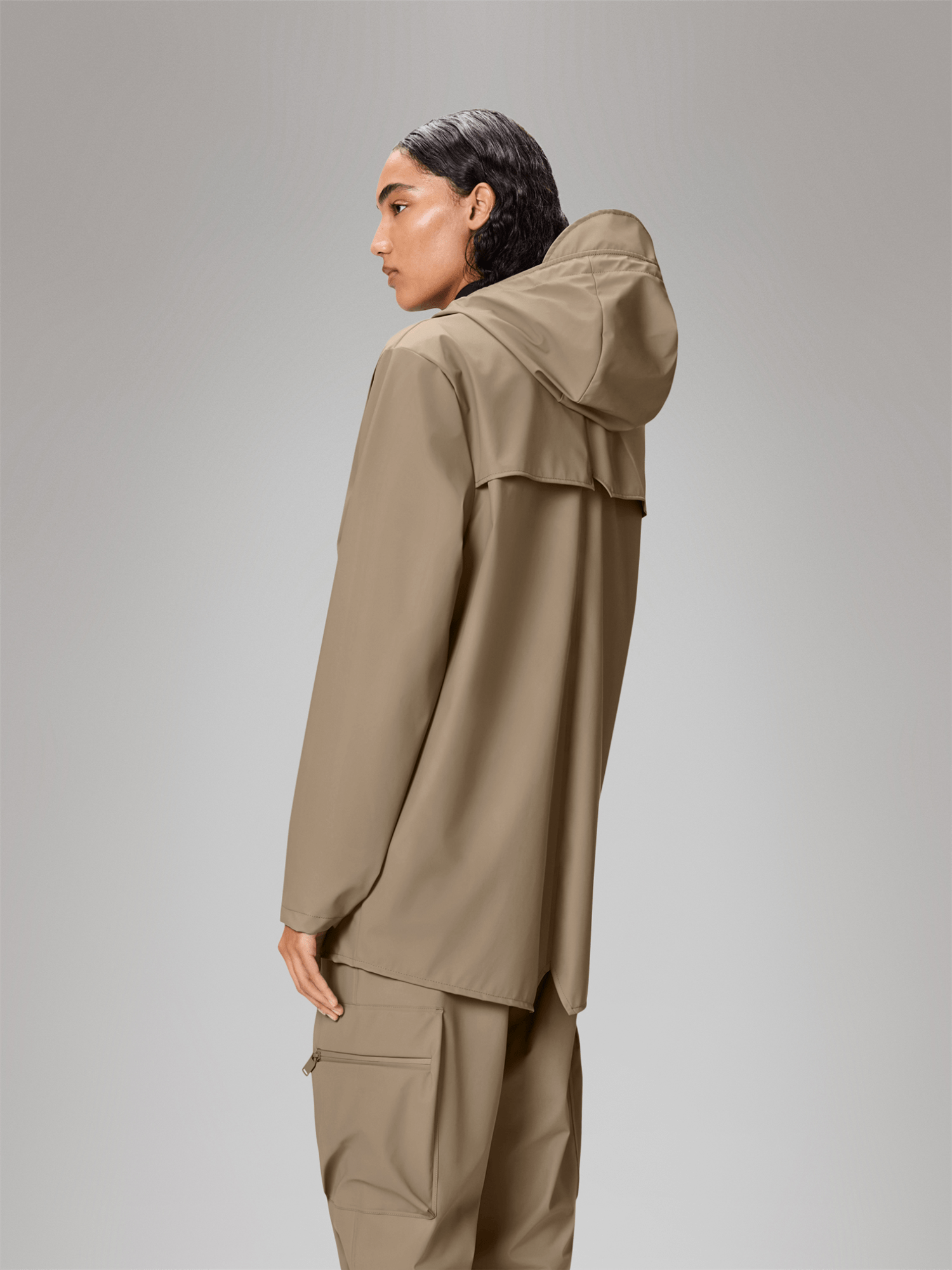 Jacket W3 - Beige - at home