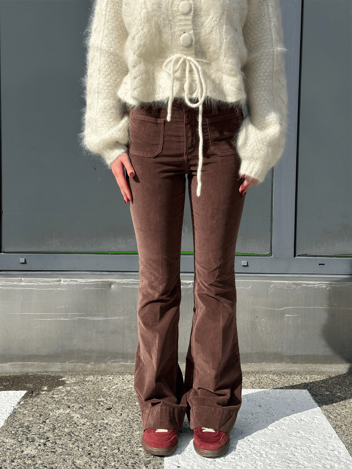 Jim Jeans Cord - Cerf - at home