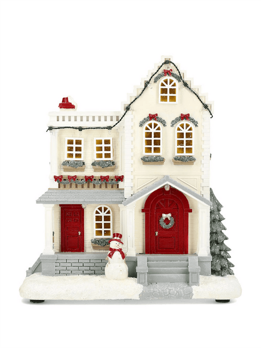 Julehus Led - Lys 24x15x26cm - at home