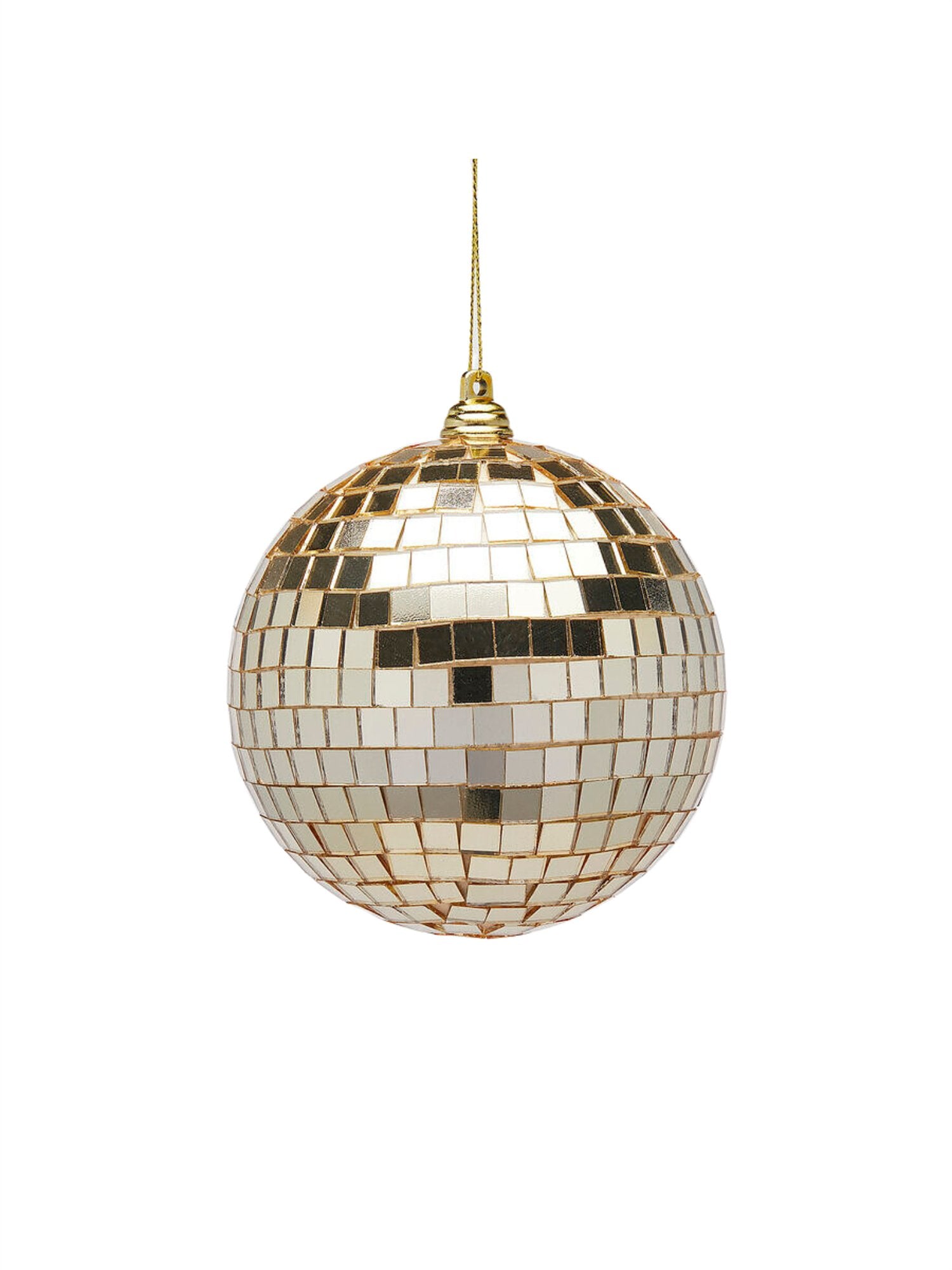 Julekule - Discokule Gold 10cm - at home