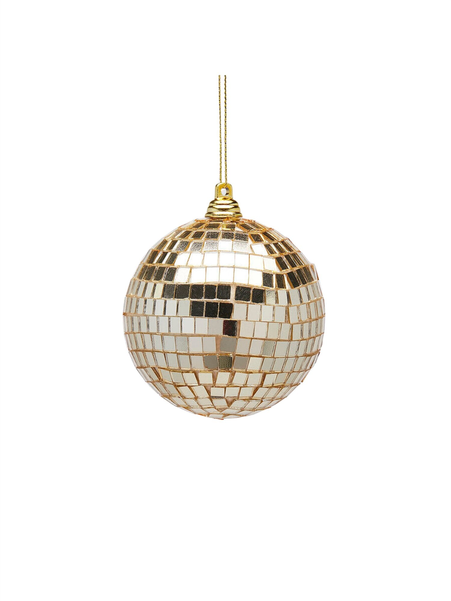 Julekule - Discokule Gold 8cm - at home