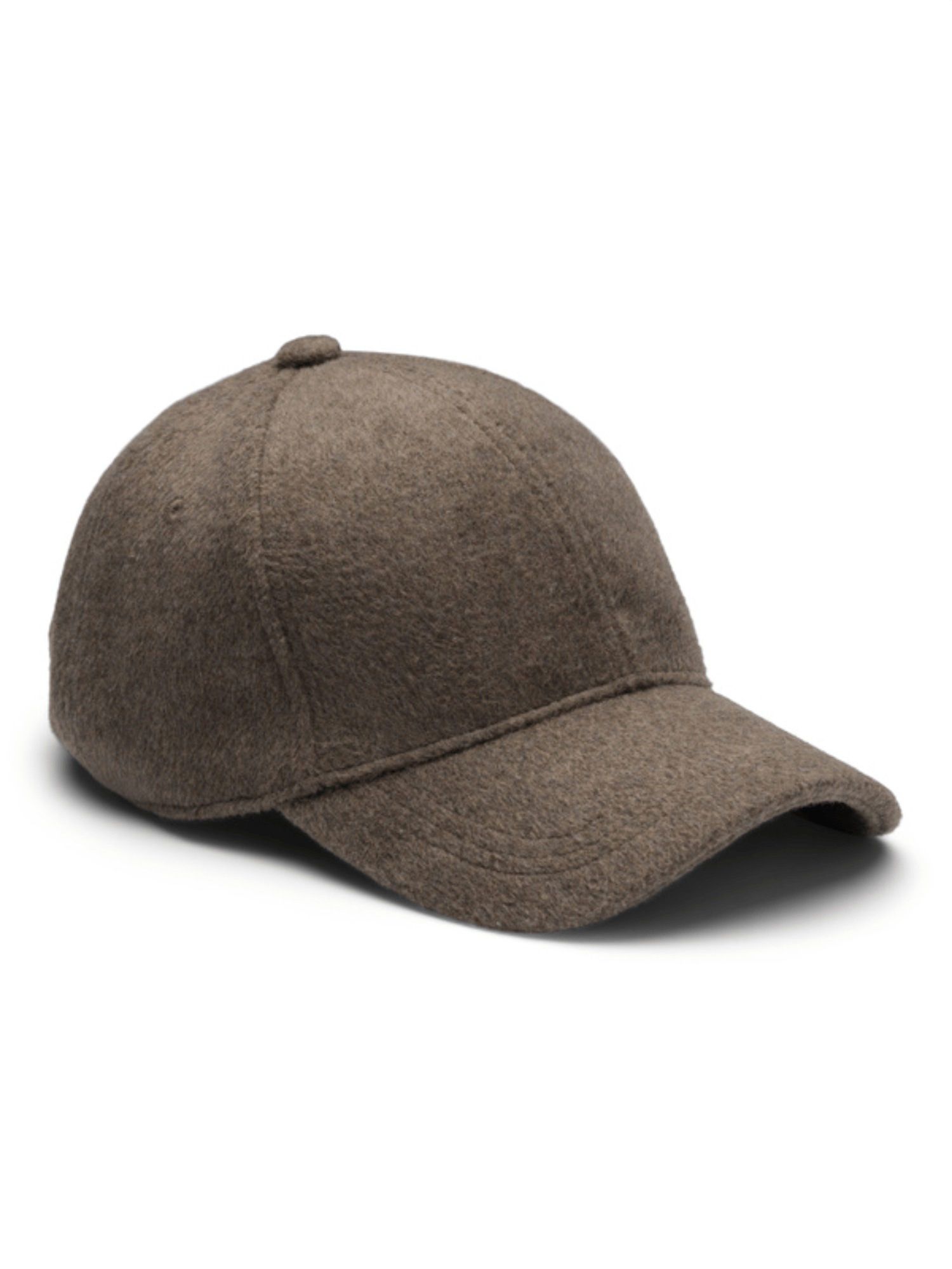 Julie Wool Cap - Brown - at home