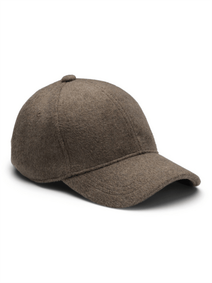 Julie Wool Cap - Brown - at home