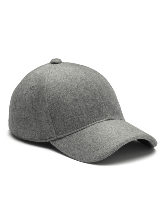 Julie Wool Cap - Light Grey - at home