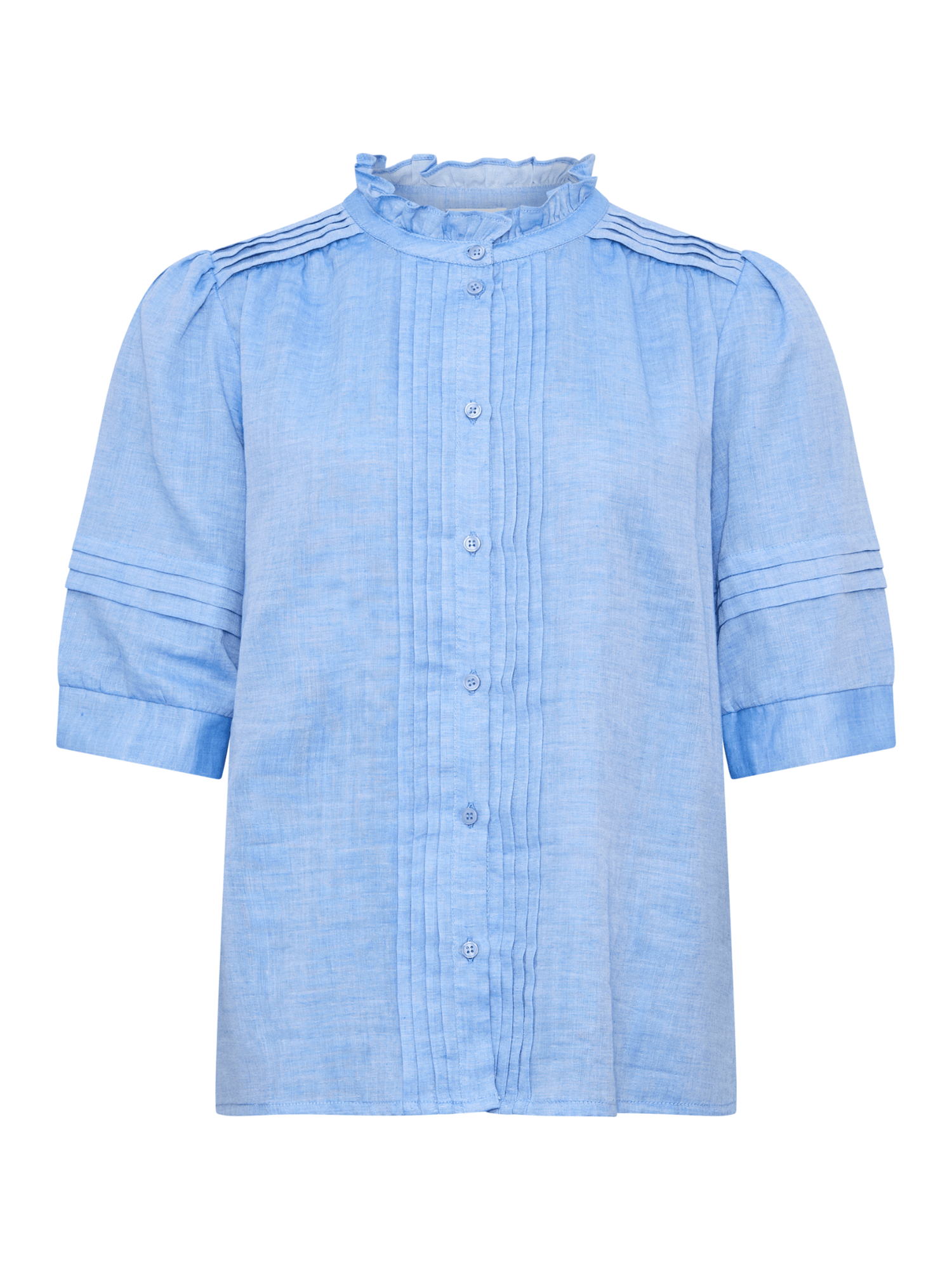 Juliet Blouse - Shaded Blue - at home