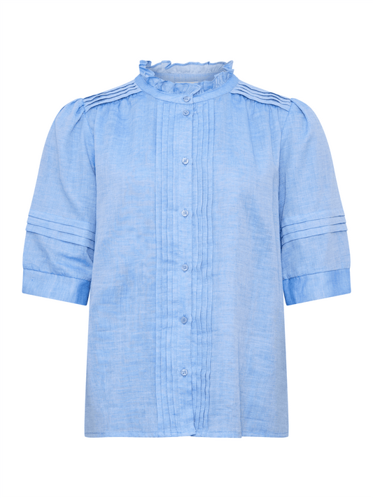 Juliet Blouse - Shaded Blue - at home