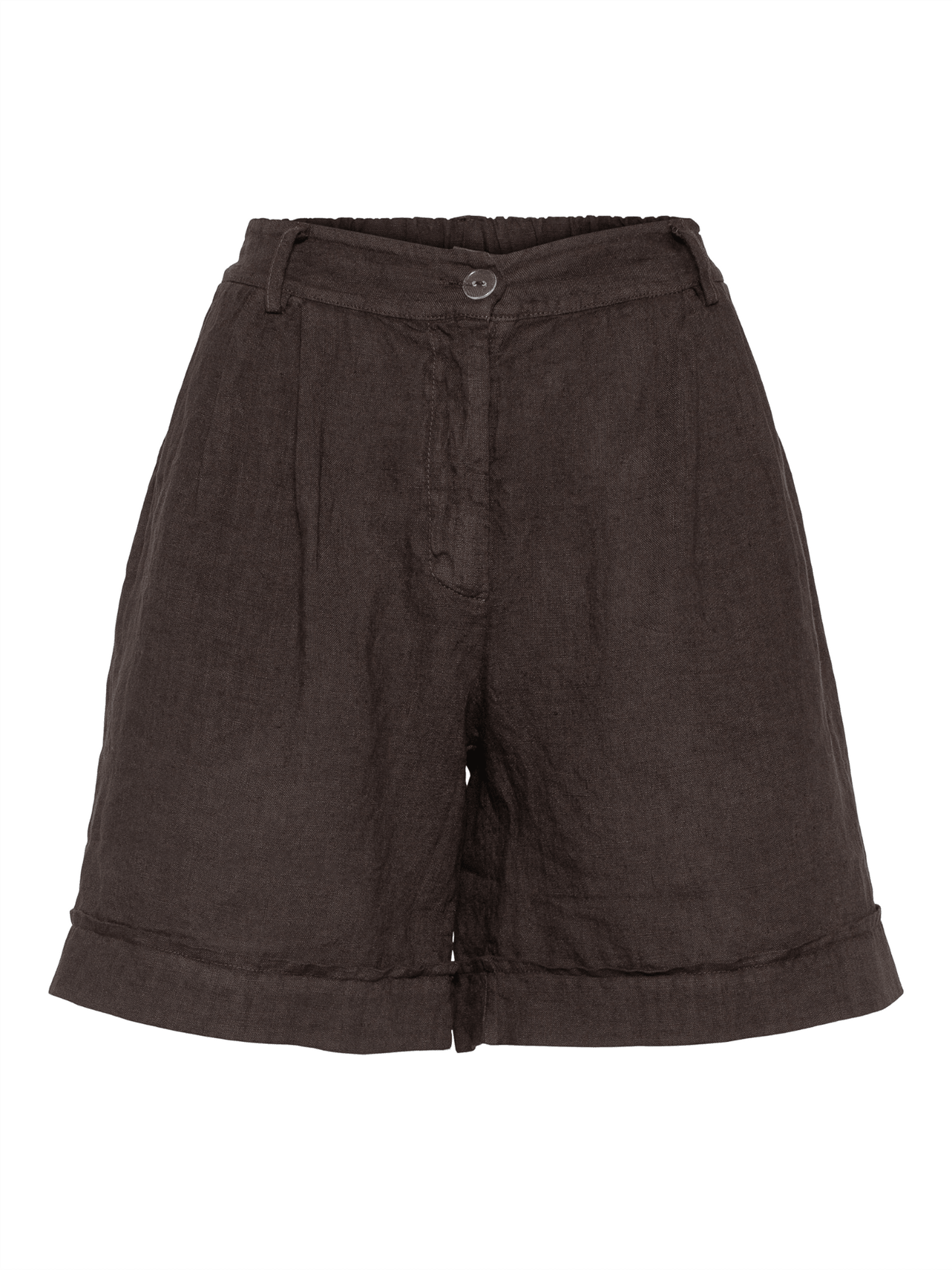 June Shorts - Kakao - at home