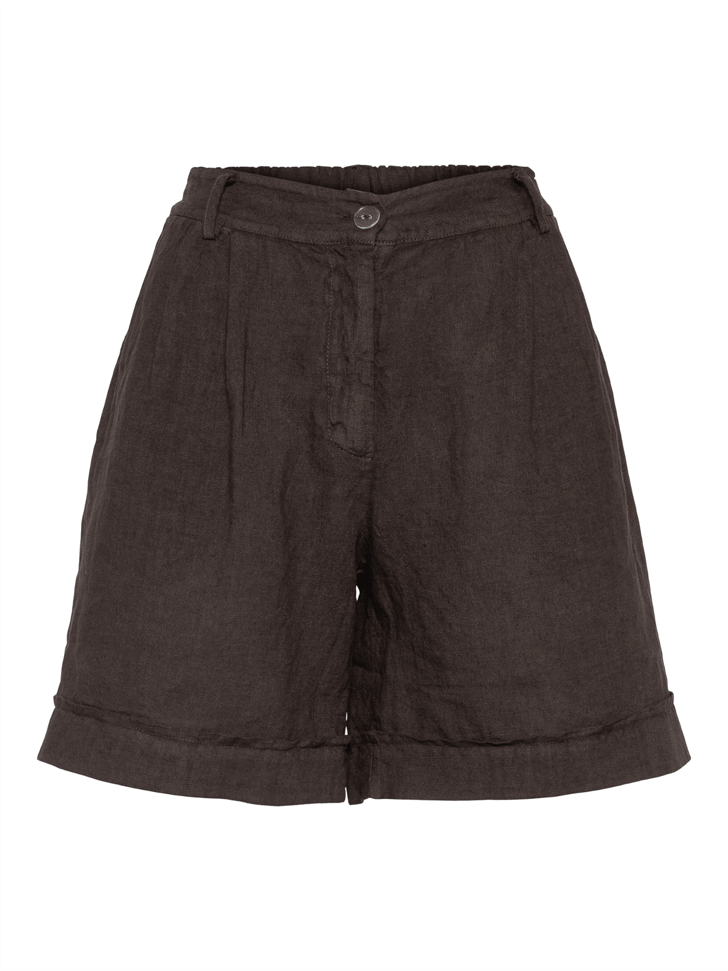 June Shorts - Kakao - at home