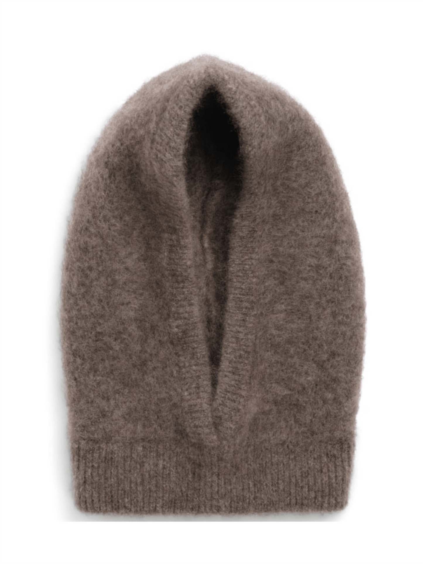 Kajsa Chunky Balaclava - Brown - at home