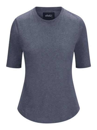 Karina Tee - Denim Blue - at home