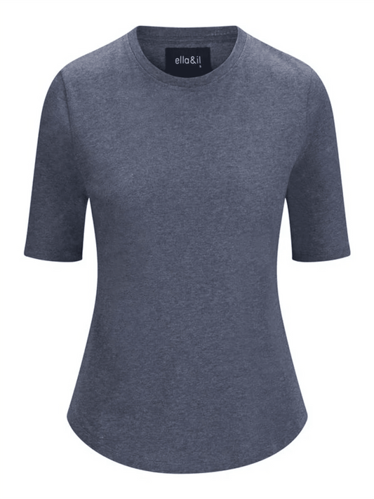 Karina Tee - Denim Blue - at home