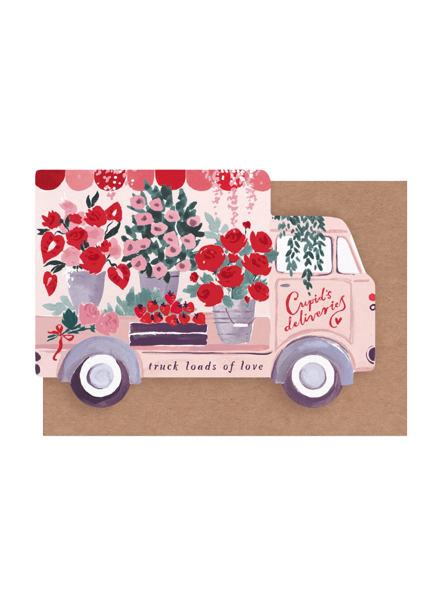 Kort 10.5x15cm - Truck Loads Of Love - at home