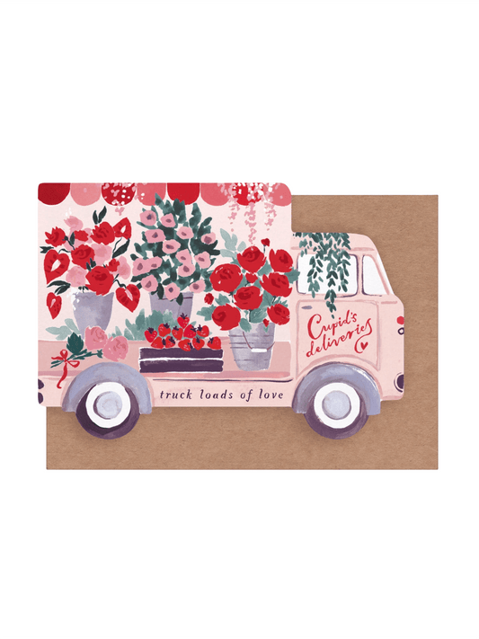 Kort 10.5x15cm - Truck Loads Of Love - at home