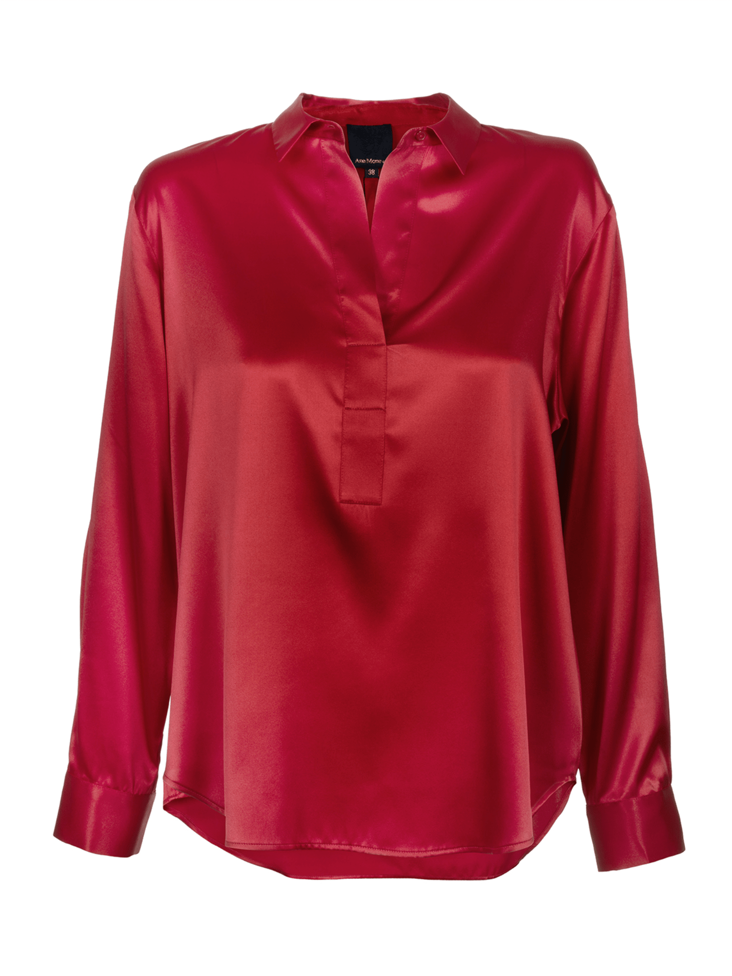 Leia Blouse - Red - at home