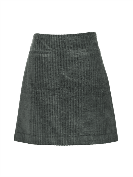 Luna Skirt - Loden Green - at home