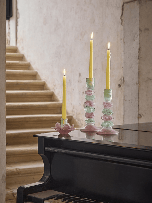 Lysestake - Strati Grønn/Rosa - at home