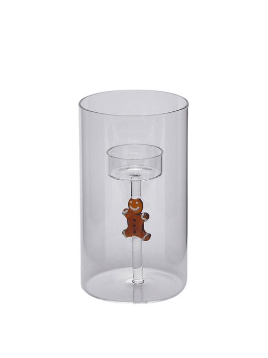 Lysholder - Pepperkakemann stor - at home