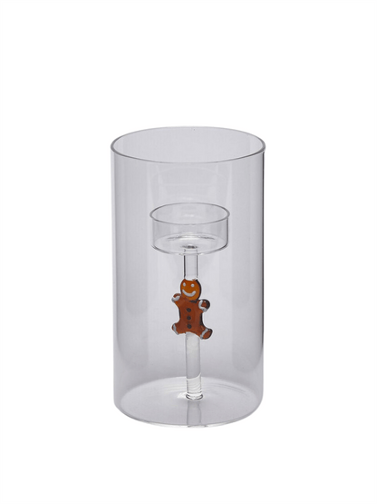 Lysholder - Pepperkakemann stor - at home