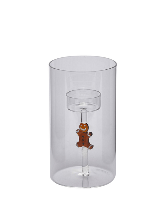 Lysholder - Pepperkakemann stor - at home