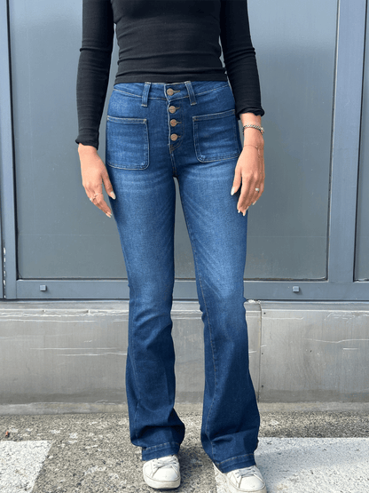 Narcisse Jeans - Indigo Flow - at home