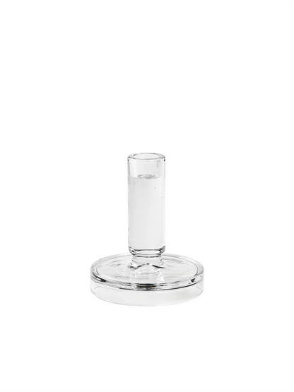Petra Lysestake 14cm - Clear - at home