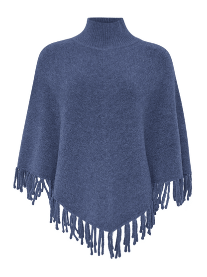 Pocahontas Poncho - Midnight Blue - at home